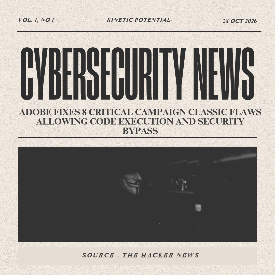 Cybersecurity News Kinetic Potential