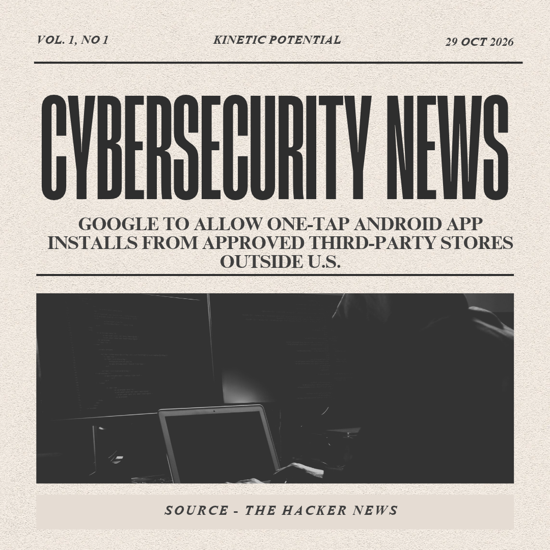 Cybersecurity News Kinetic Potential