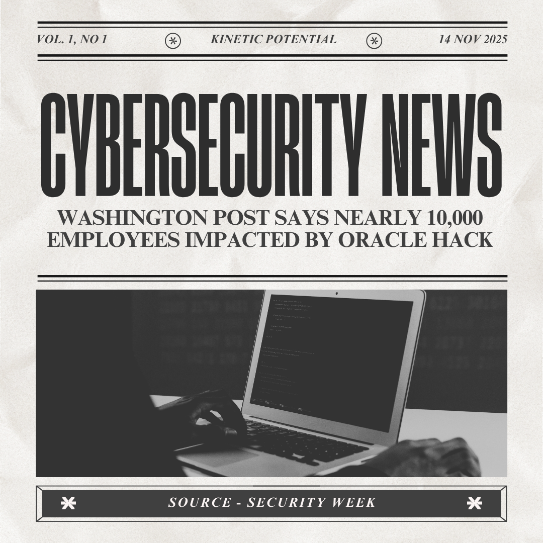 Cybersecurity News Kinetic Potential