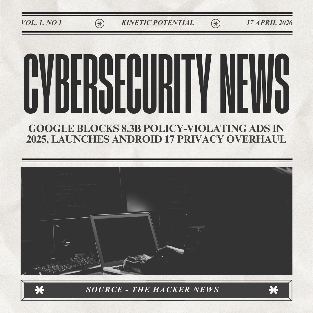 Cybersecurity News Kinetic Potential