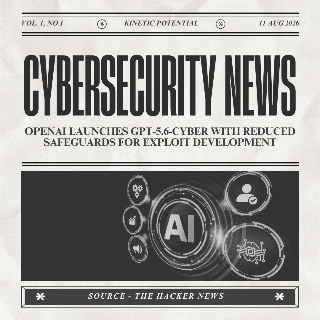 Cybersecurity News Kinetic Potential