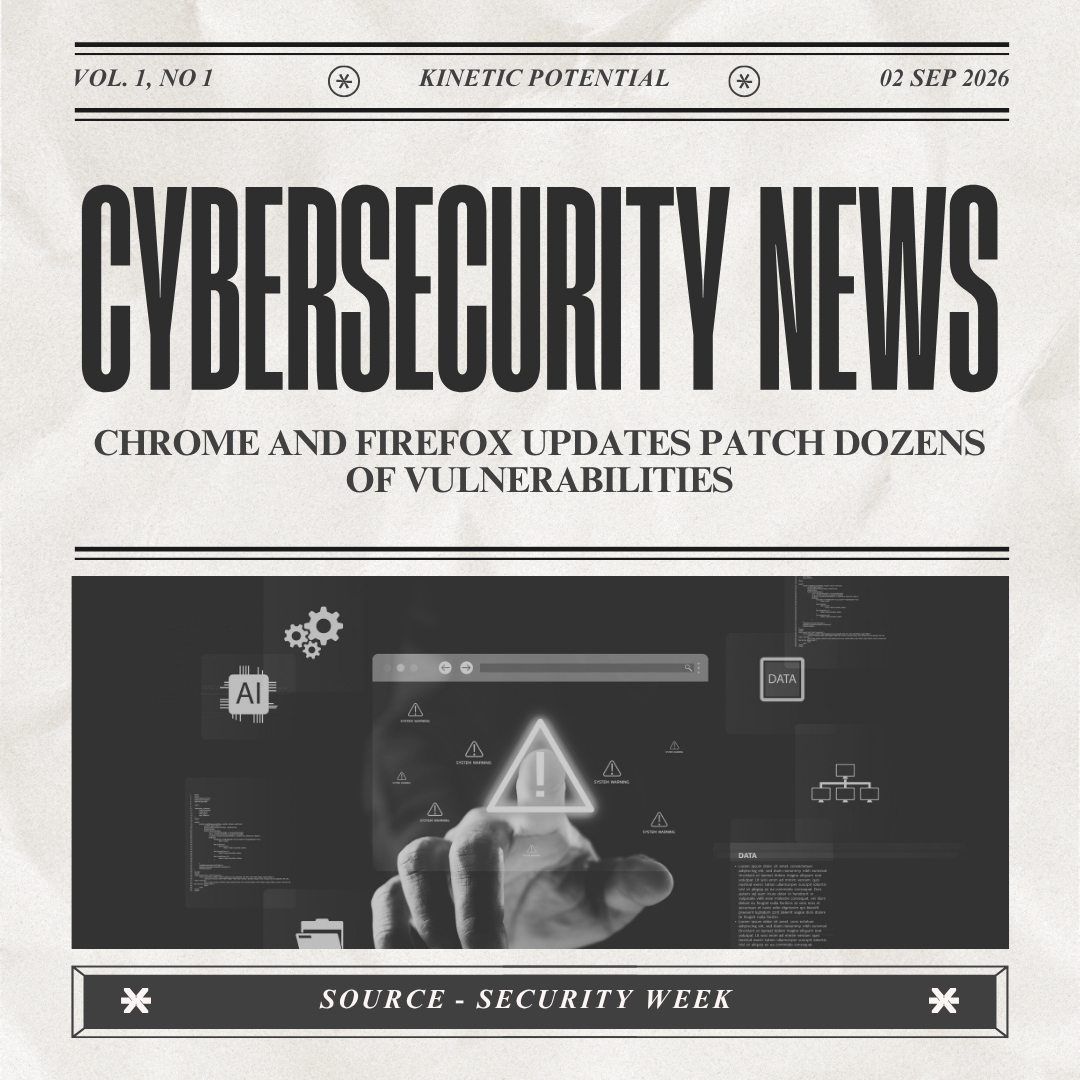 Cybersecurity News Kinetic Potential