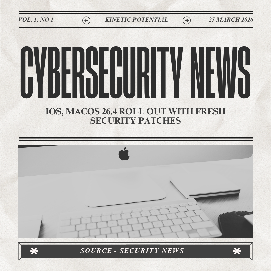 Cybersecurity News Kinetic Potential