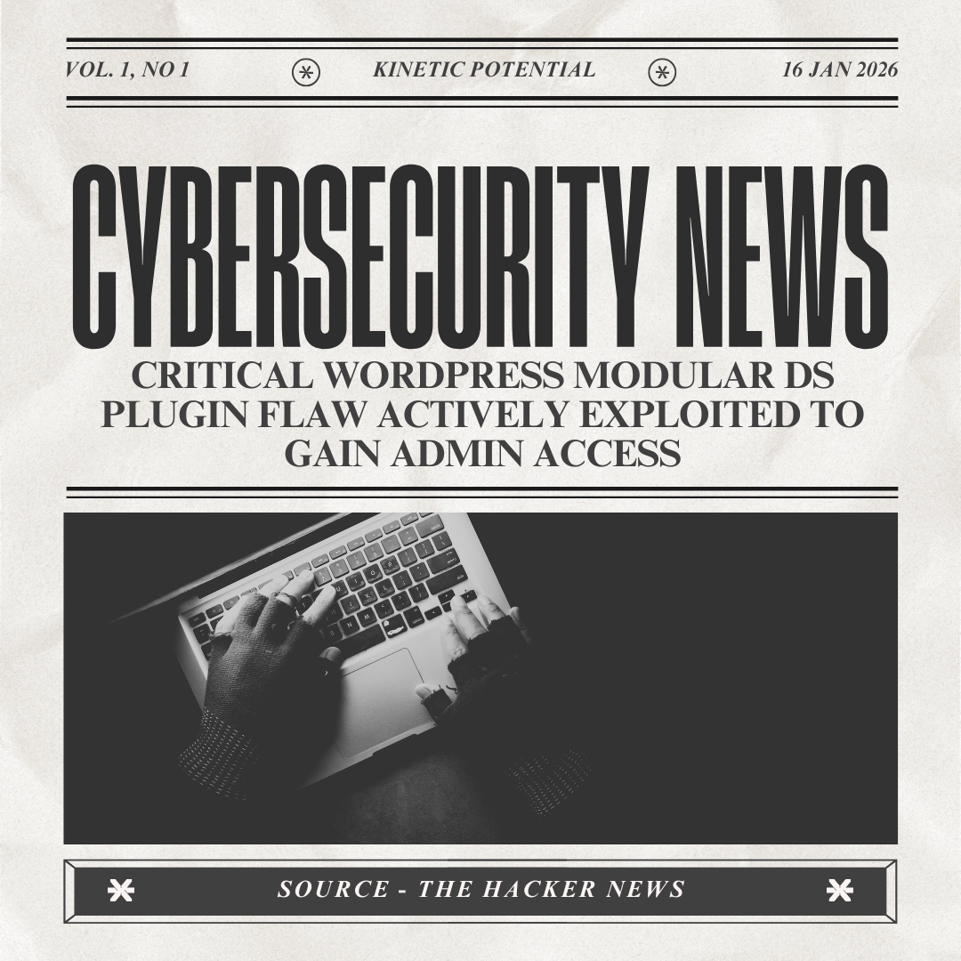 Cybersecurity News Kinetic Potential