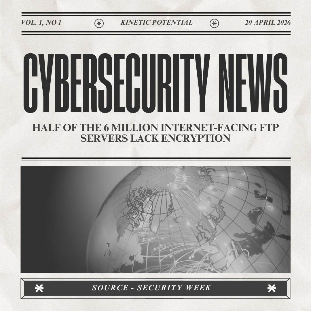 Cybersecurity News Kinetic Potential