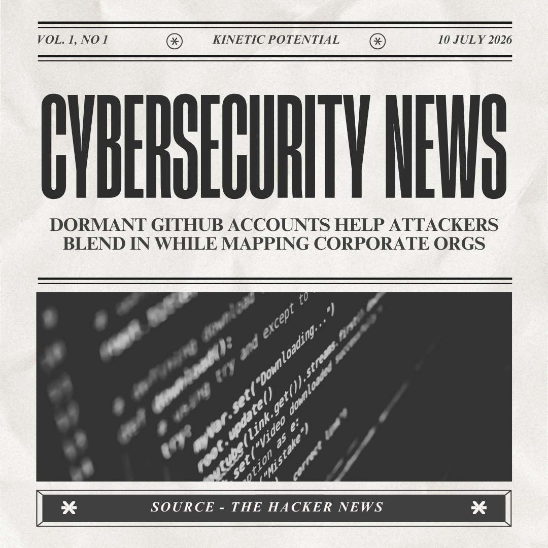 Cybersecurity News Kinetic Potential