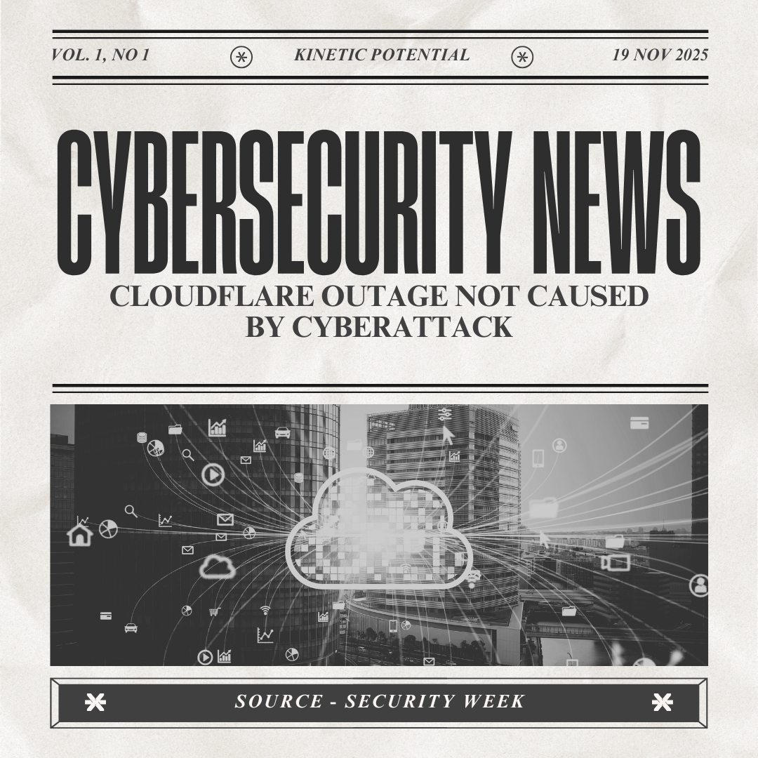Cybersecurity News Kinetic Potential