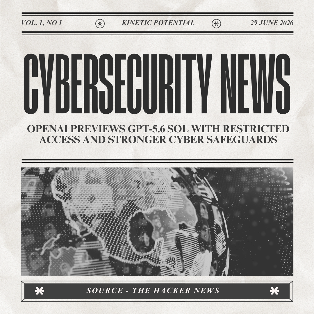 Cybersecurity News Kinetic Potential