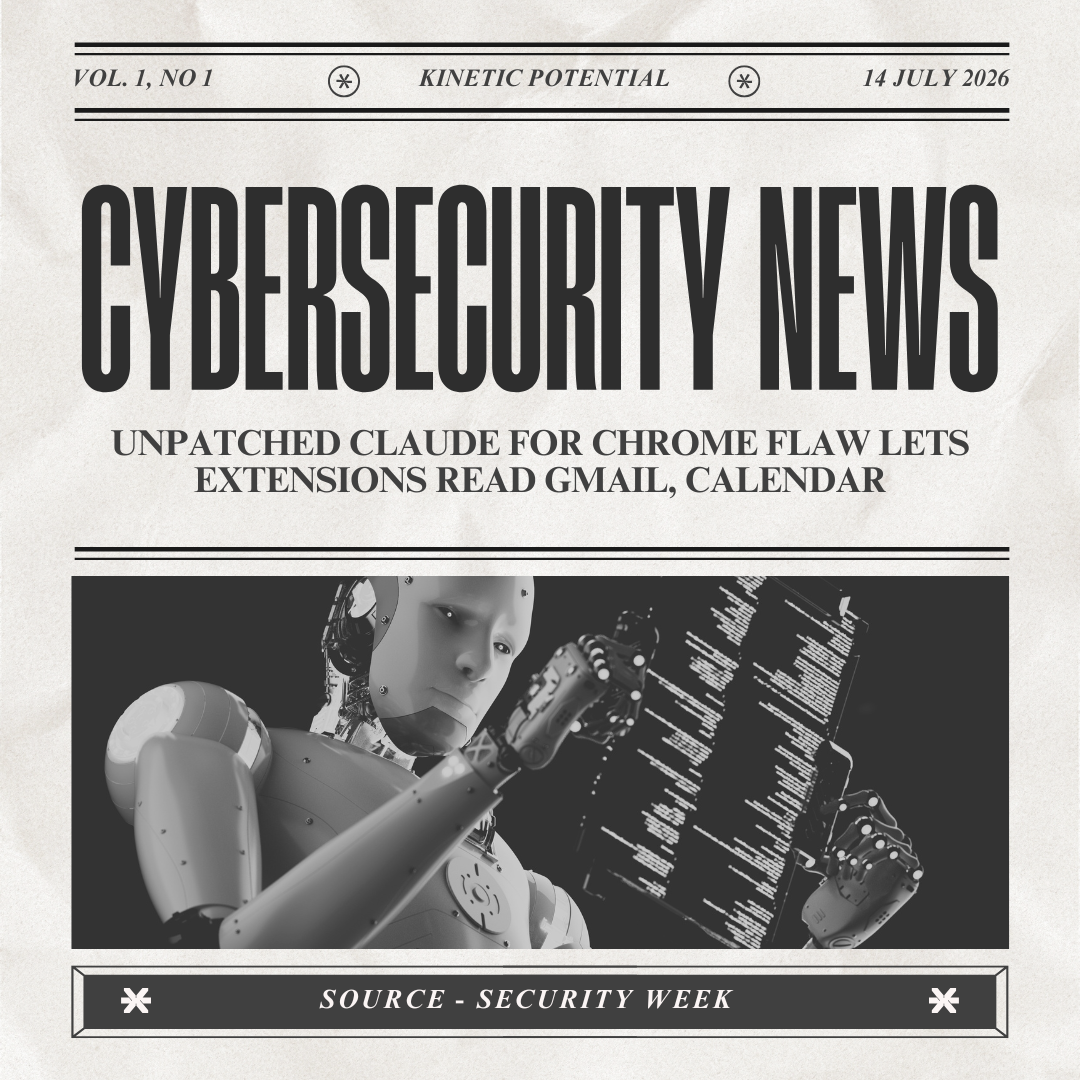 Cybersecurity News Kinetic Potential