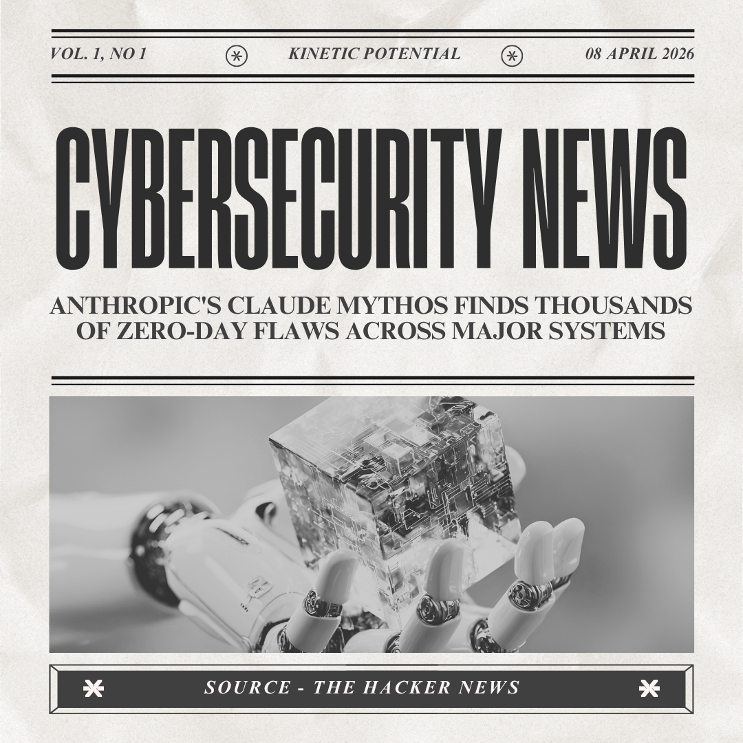Cybersecurity News Kinetic Potential