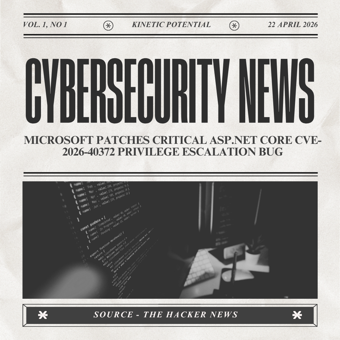 Cybersecurity News Kinetic Potential