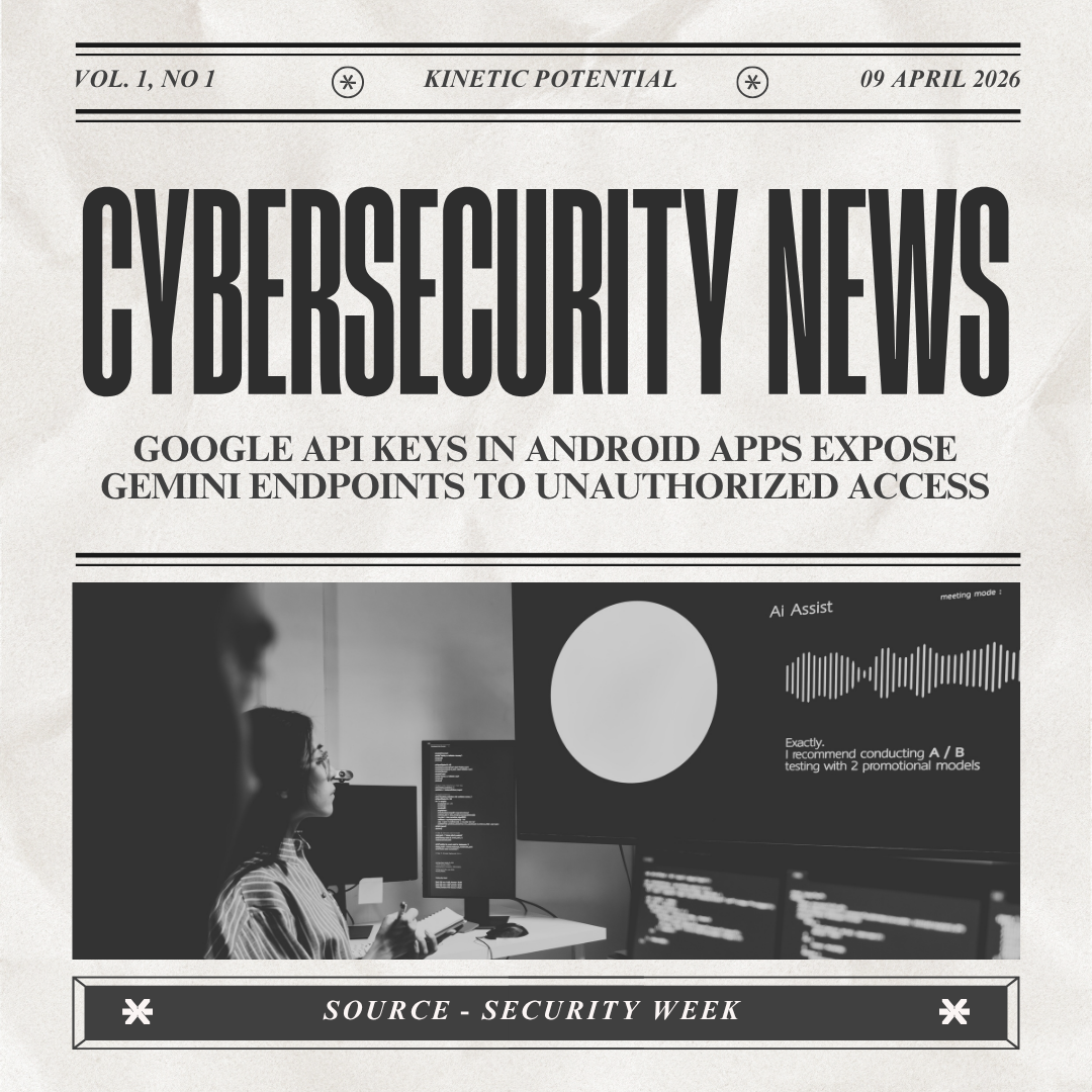 Cybersecurity News Kinetic Potential