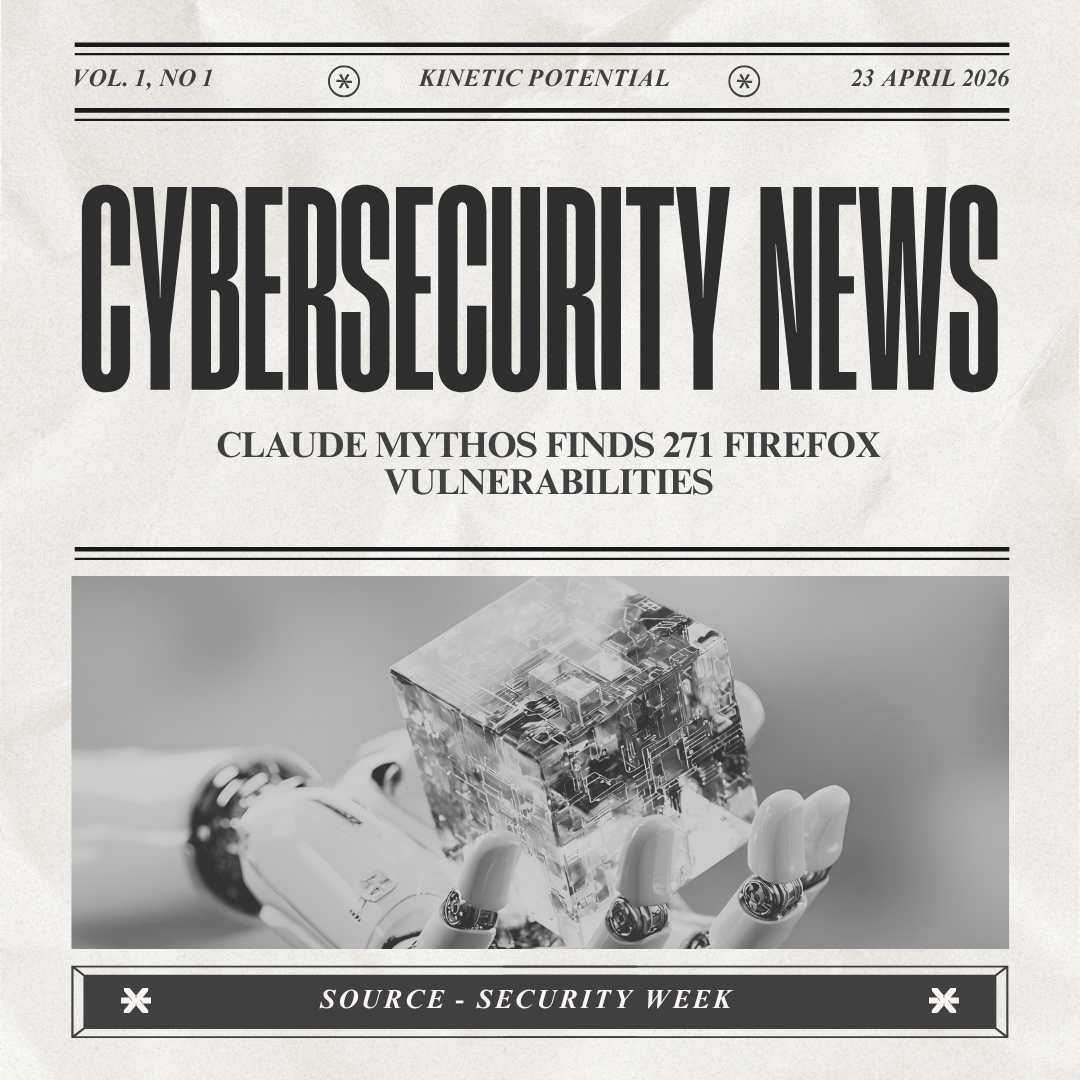 Cybersecurity News Kinetic Potential
