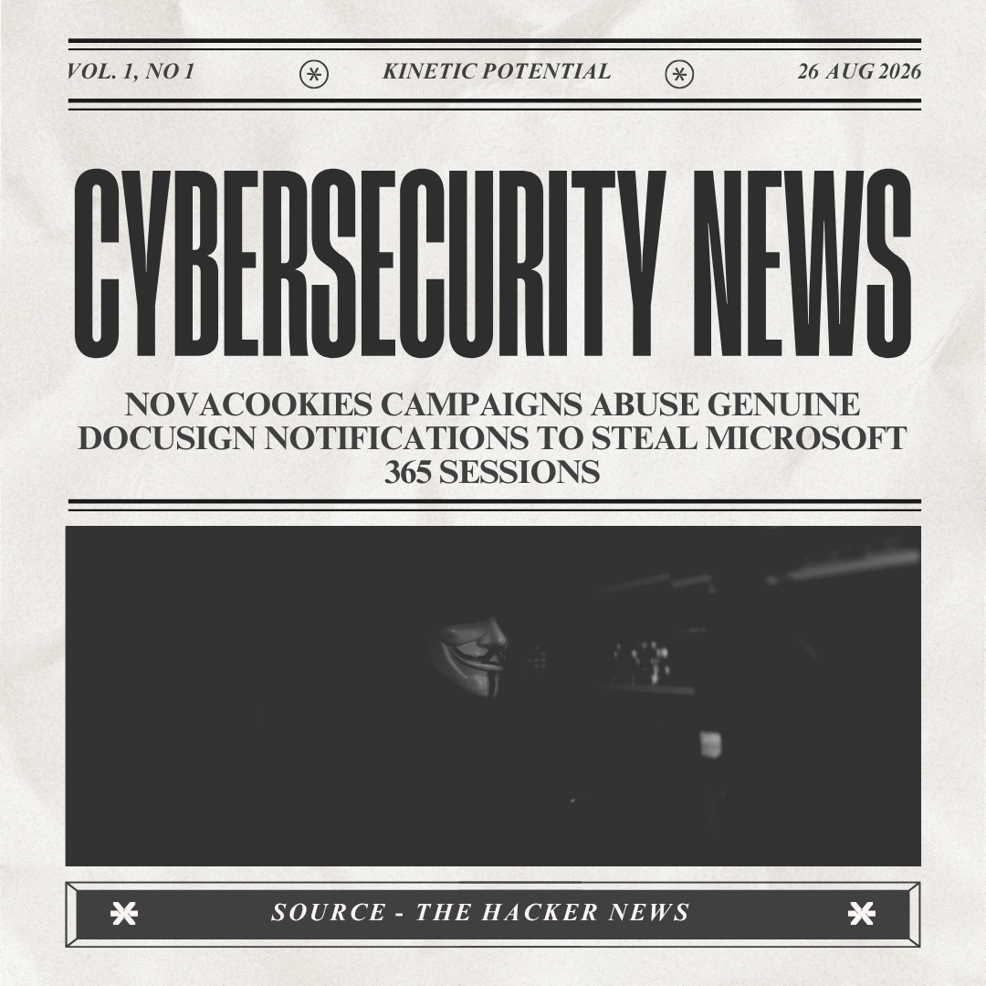 Cybersecurity News Kinetic Potential