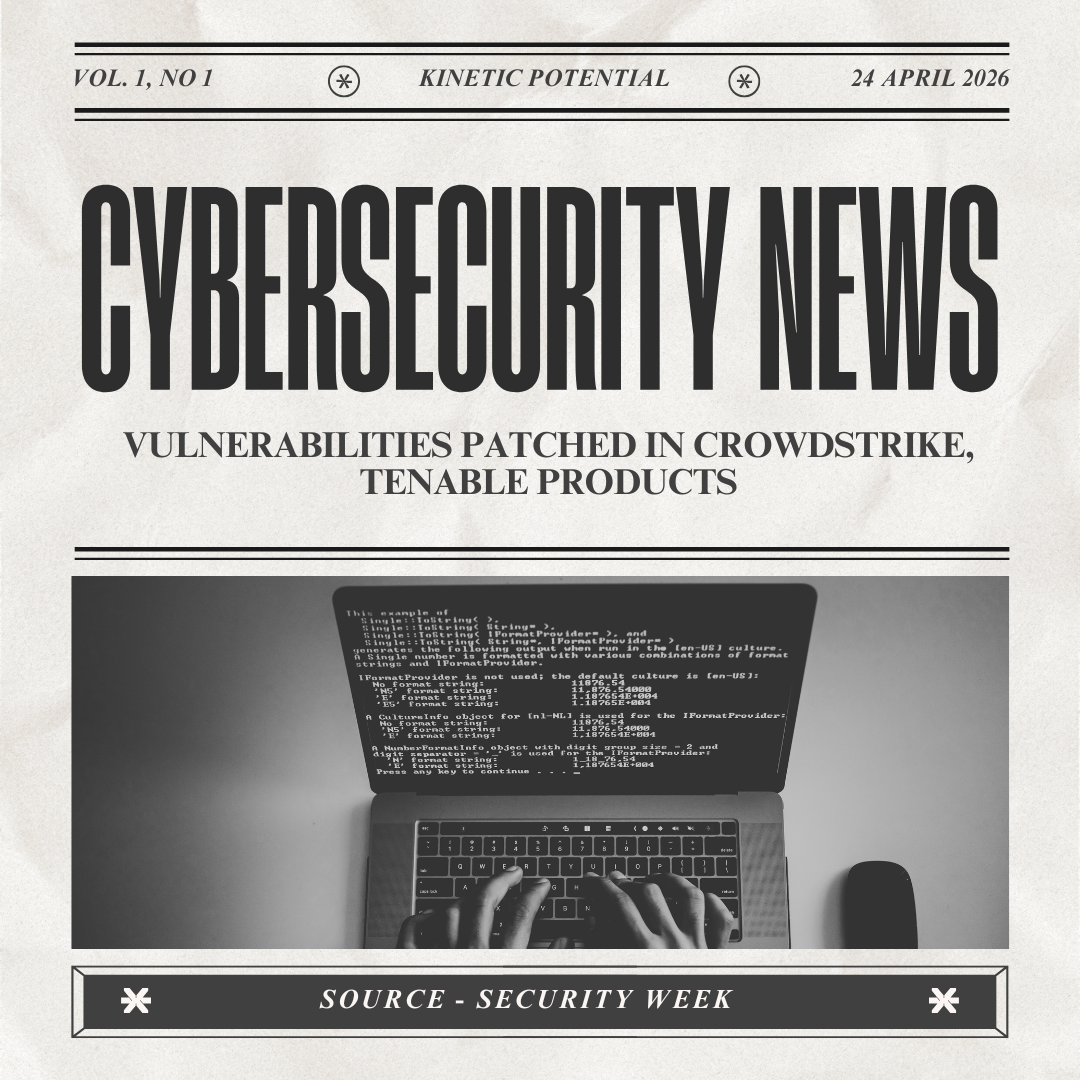 Cybersecurity News Kinetic Potential