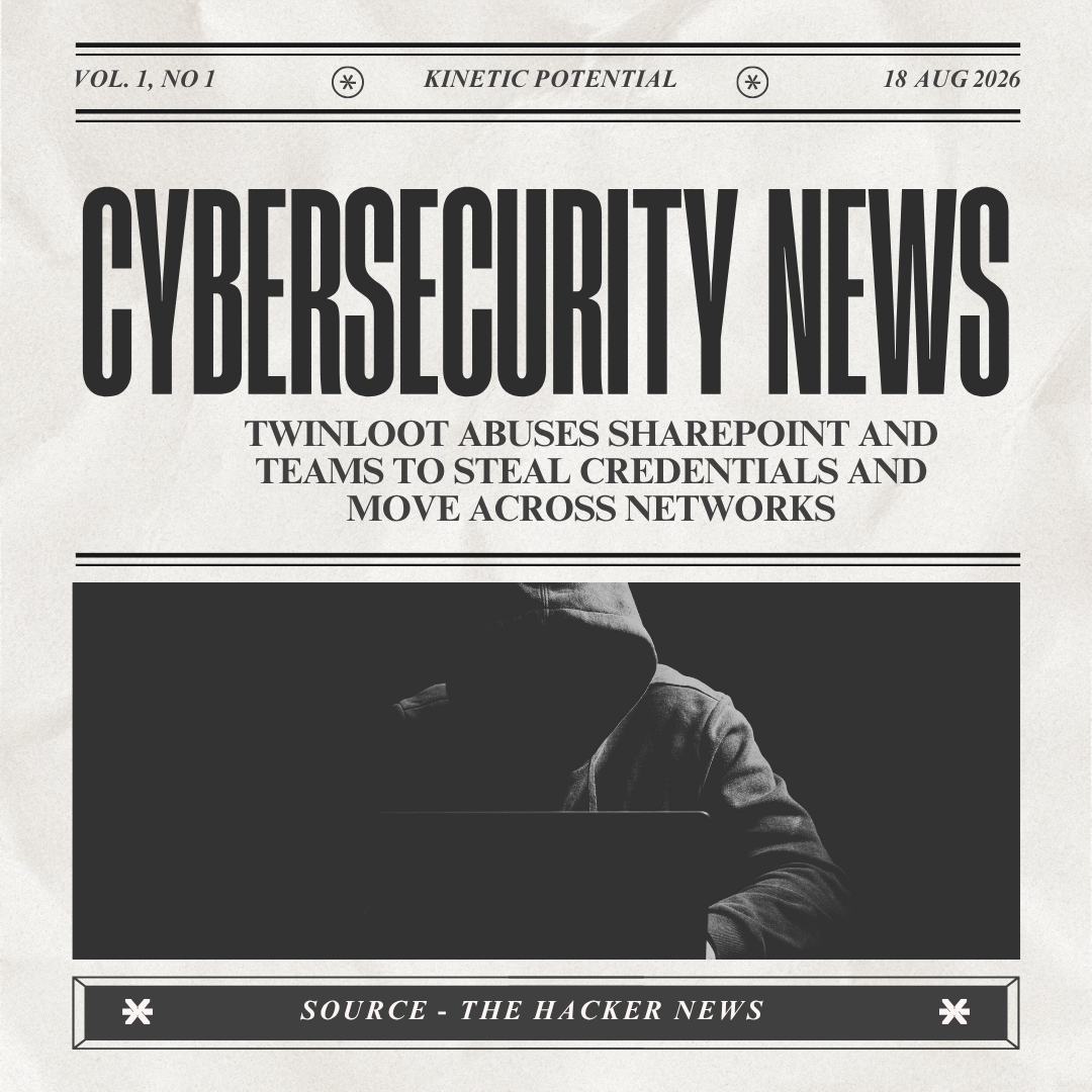 Cybersecurity News Kinetic Potential