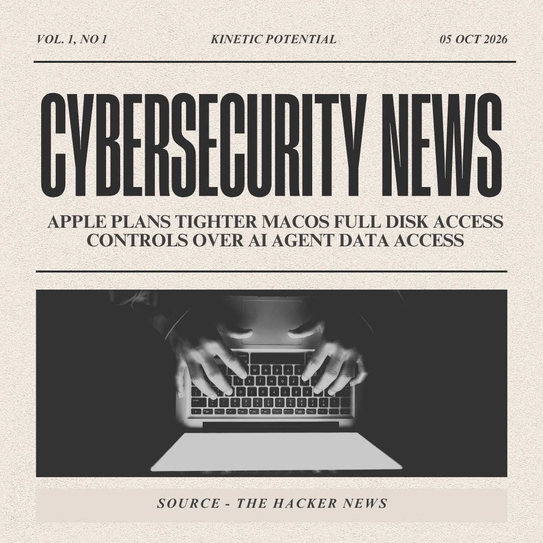 Cybersecurity News Kinetic Potential