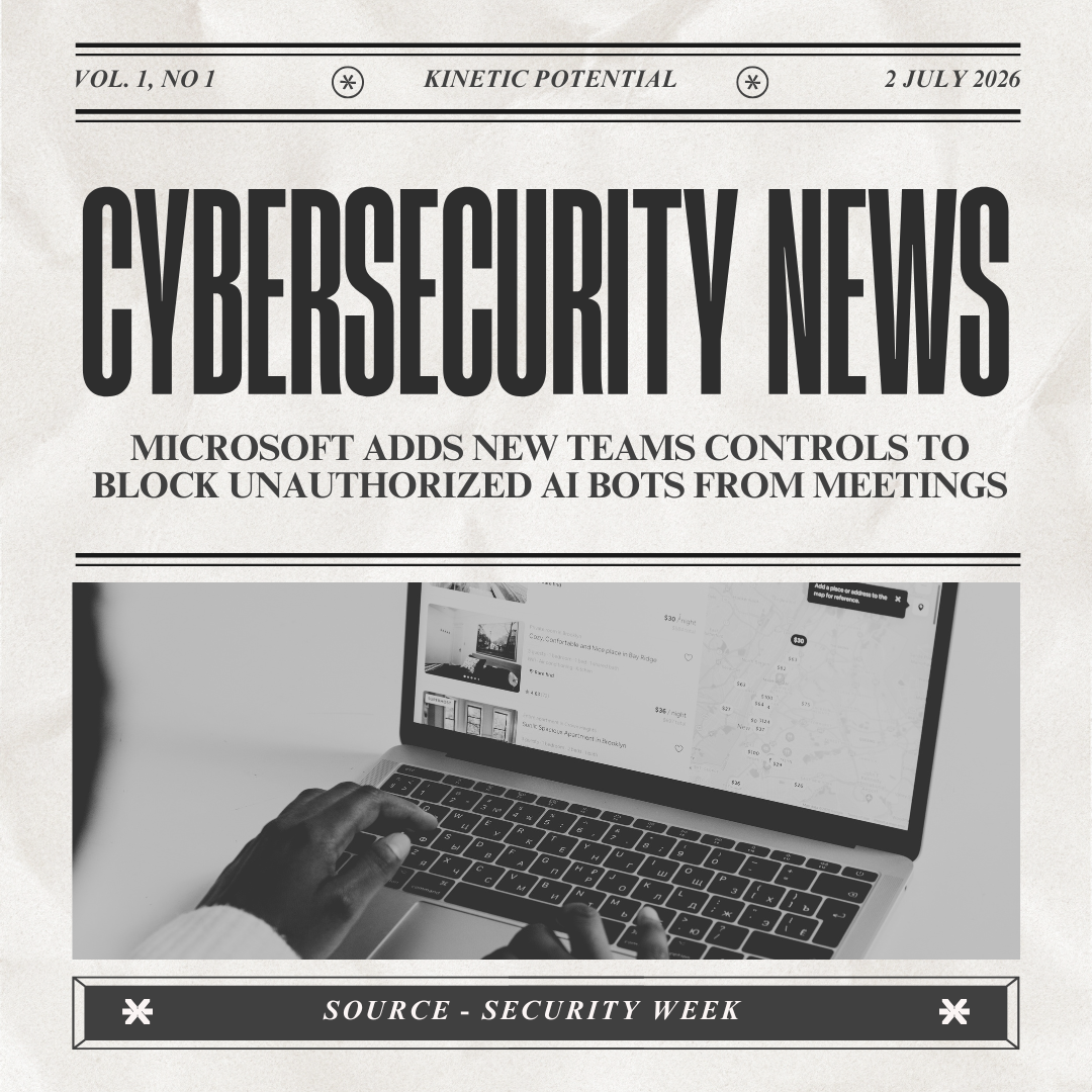 Cybersecurity News Kinetic Potential